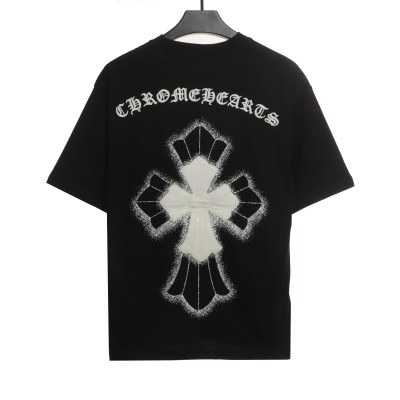 Chrome Hearts Heavy Industries Cross Sanskrit T-shirt Black 02