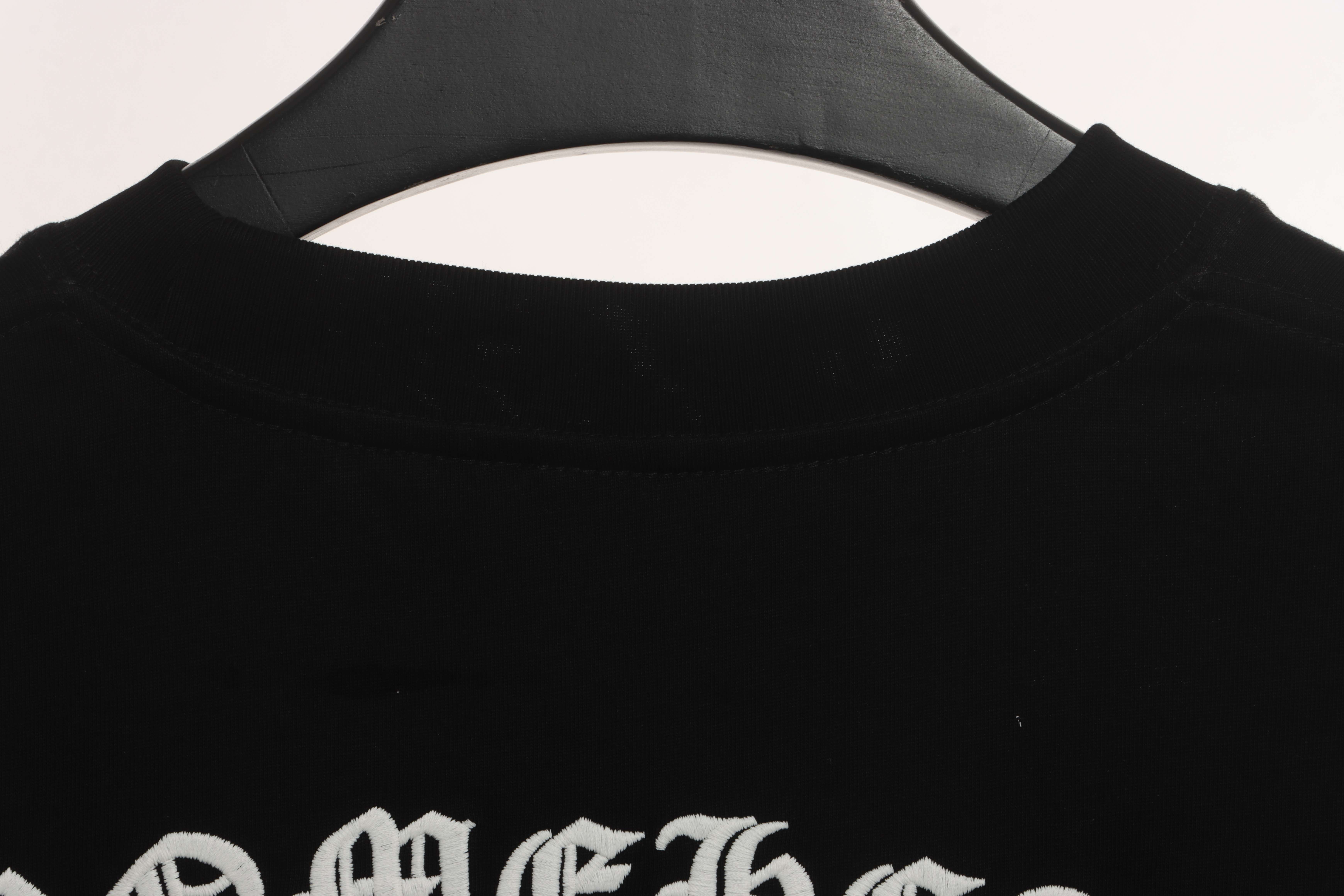 Chrome Hearts Heavy Industries Cross Sanskrit T-shirt Black