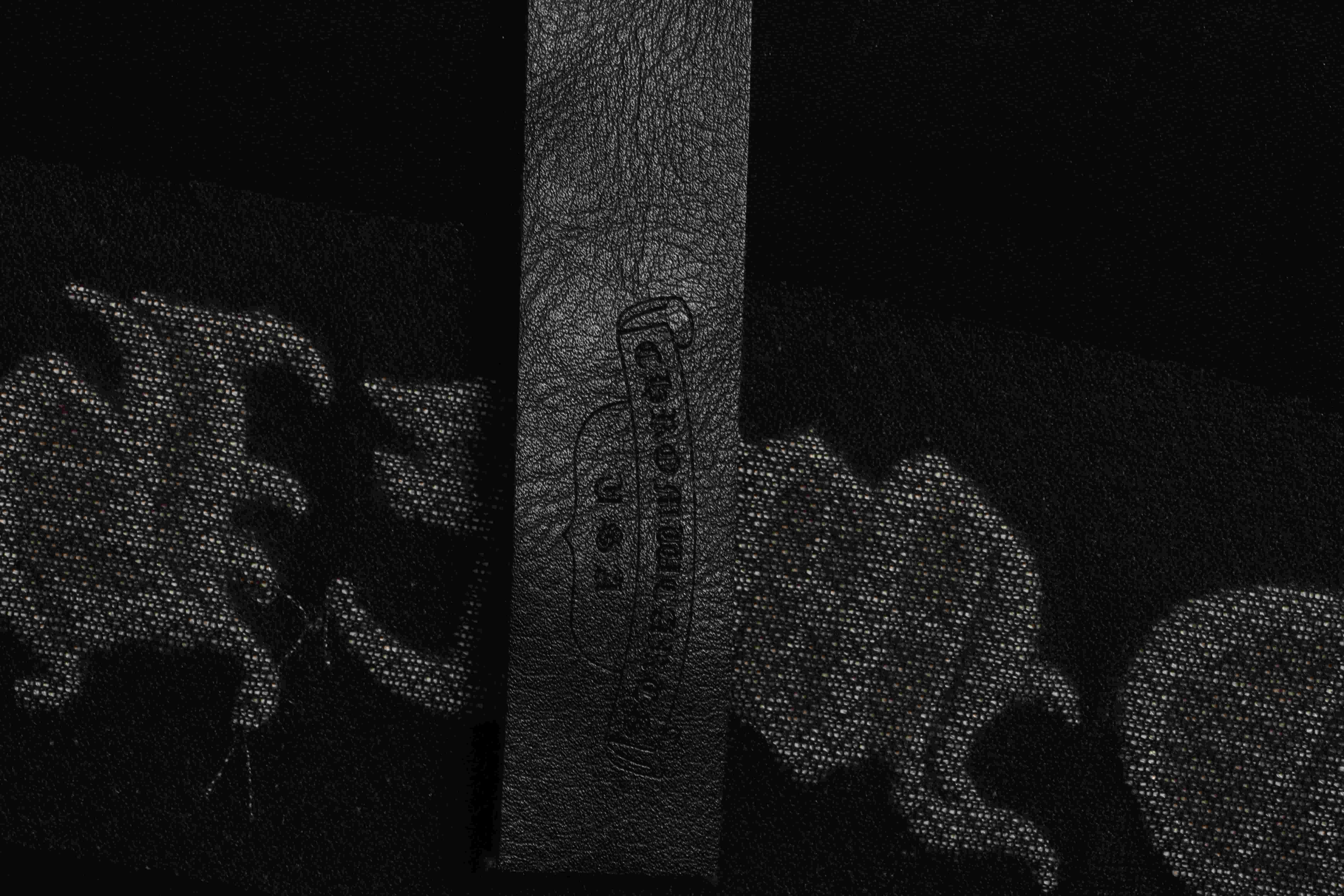 Chrome Hearts Heavy Industries Cross Sanskrit T-shirt Black