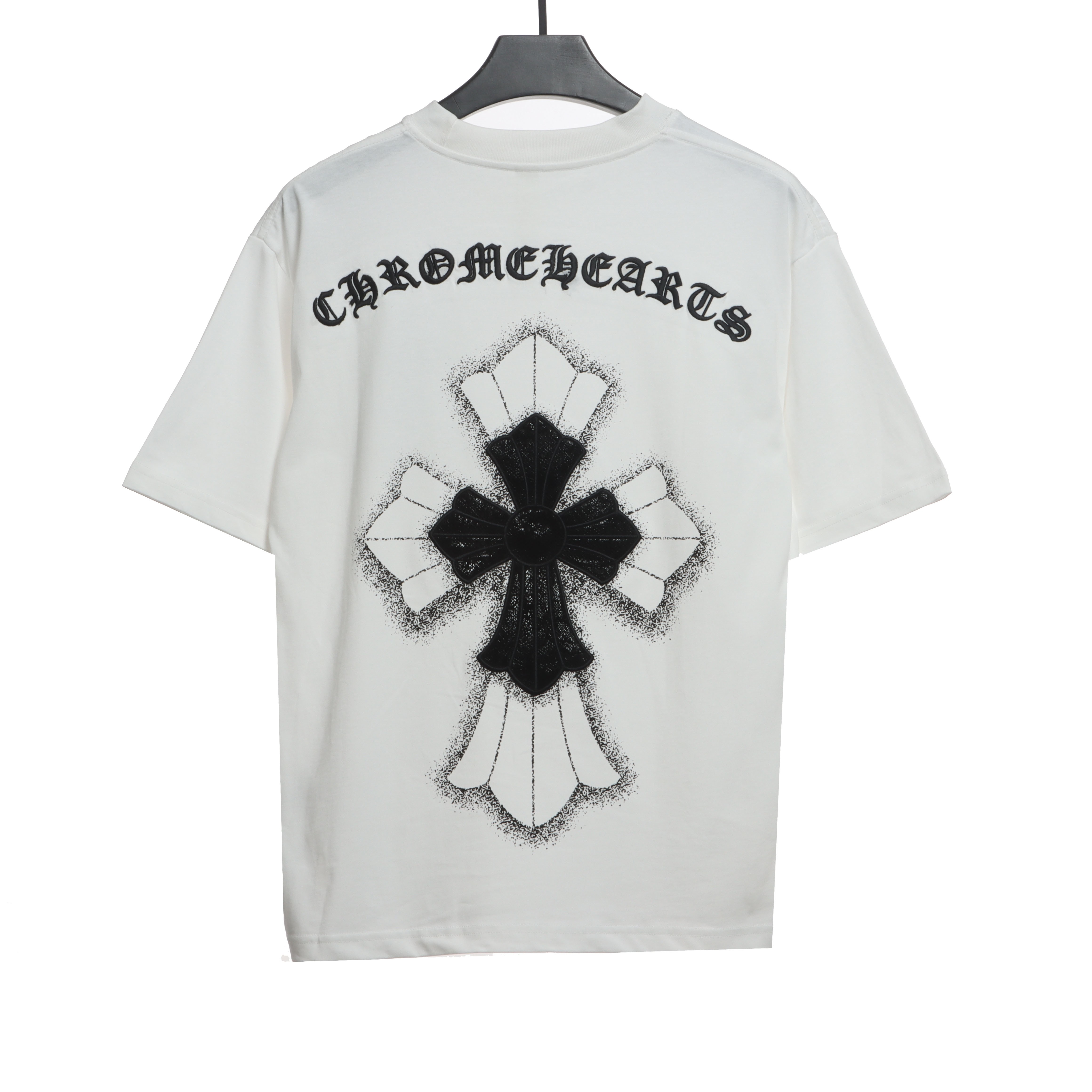 Chrome Hearts Heavy Industries Cross Sanskrit T-shirt White