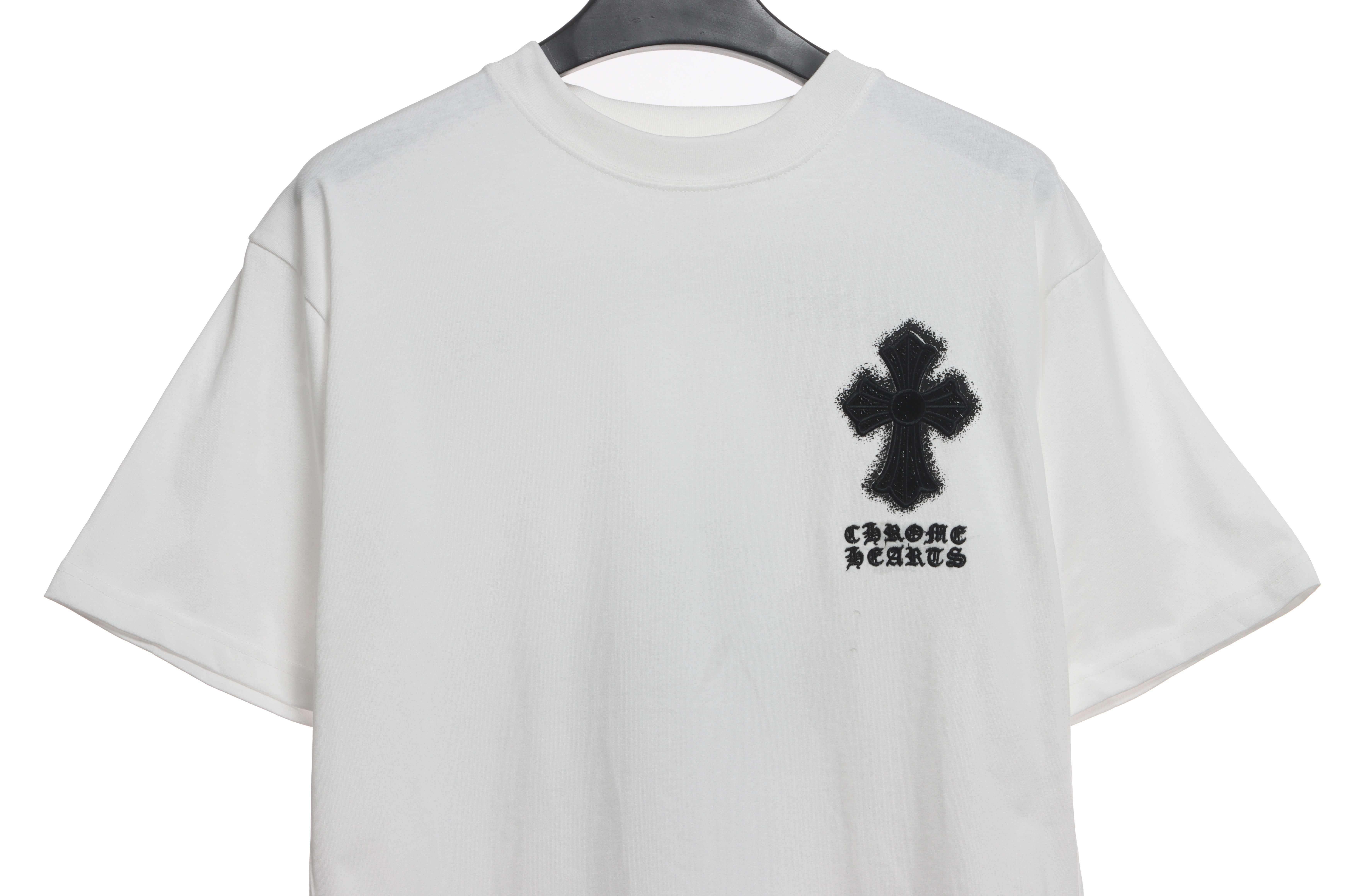 Chrome Hearts Heavy Industries Cross Sanskrit T-shirt White