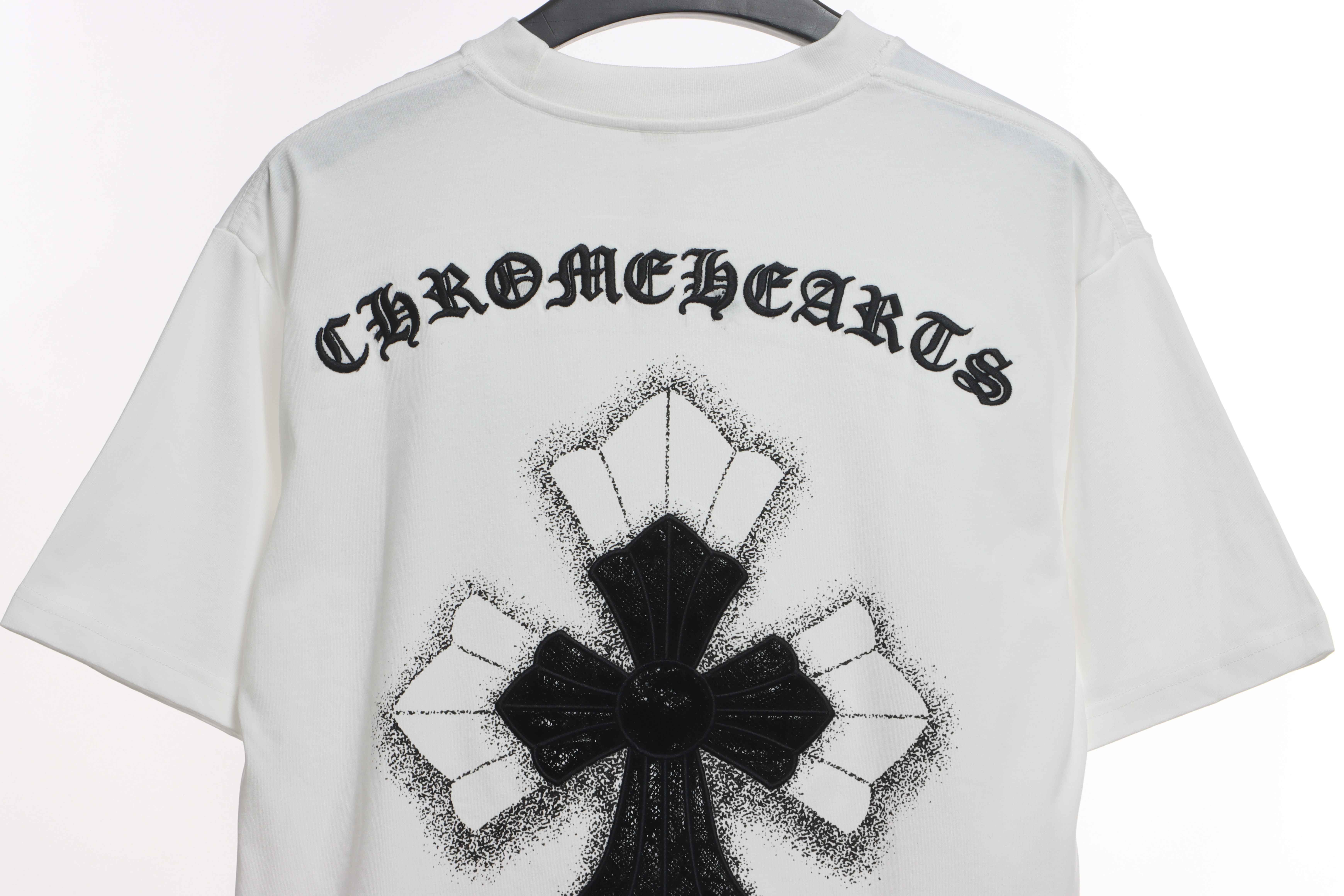 Chrome Hearts Heavy Industries Cross Sanskrit T-shirt White