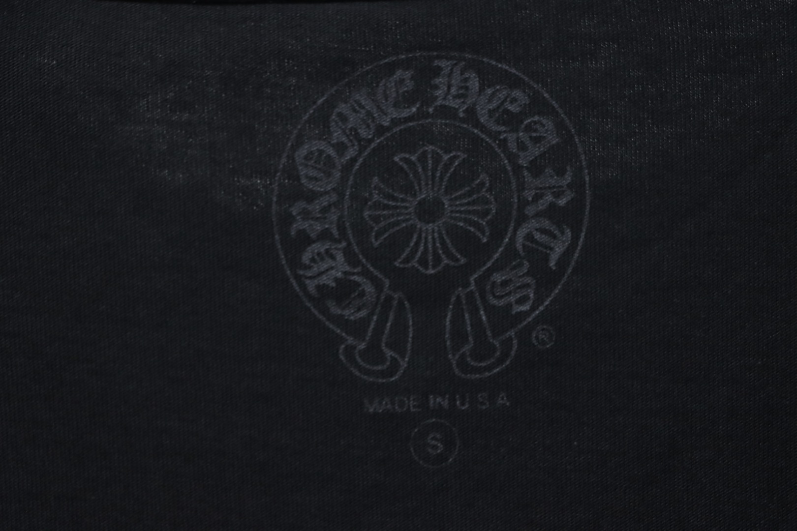 Chrome Hearts Neckline Sanskrit Print T-shirt Black Yellow