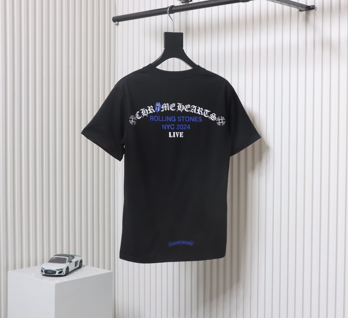 Chrome Hearts Rolling Stones Joint T-Shirt Black