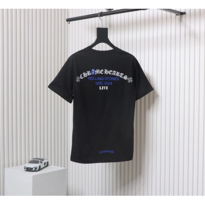 Chrome Hearts Rolling Stones Joint T-Shirt Black 02