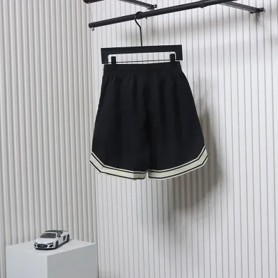 Chrome Hearts Sanskrit Embroidered Woven Shorts Black 02