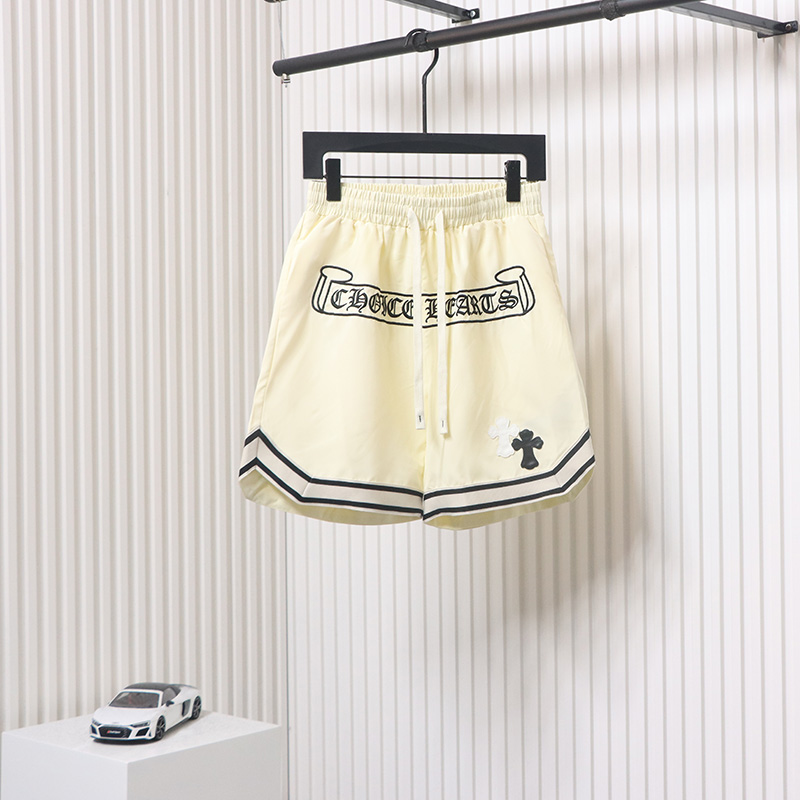 Chrome Hearts Sanskrit Embroidered Woven Shorts White