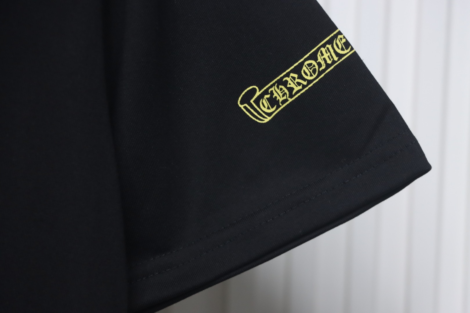 Chrome Hearts Simple Style Letter T-shirt Black