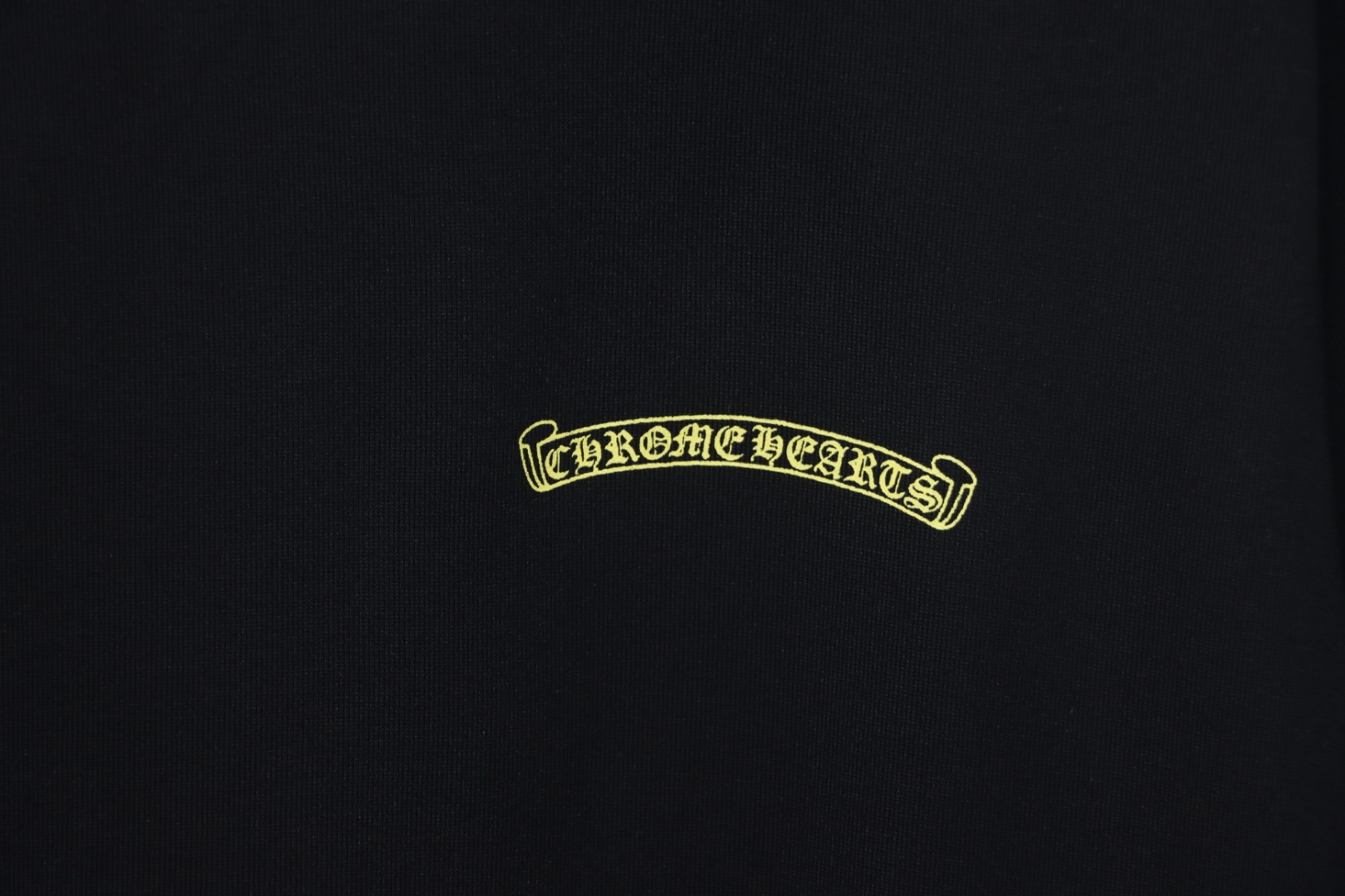 Chrome Hearts Simple Style Letter T-shirt Black