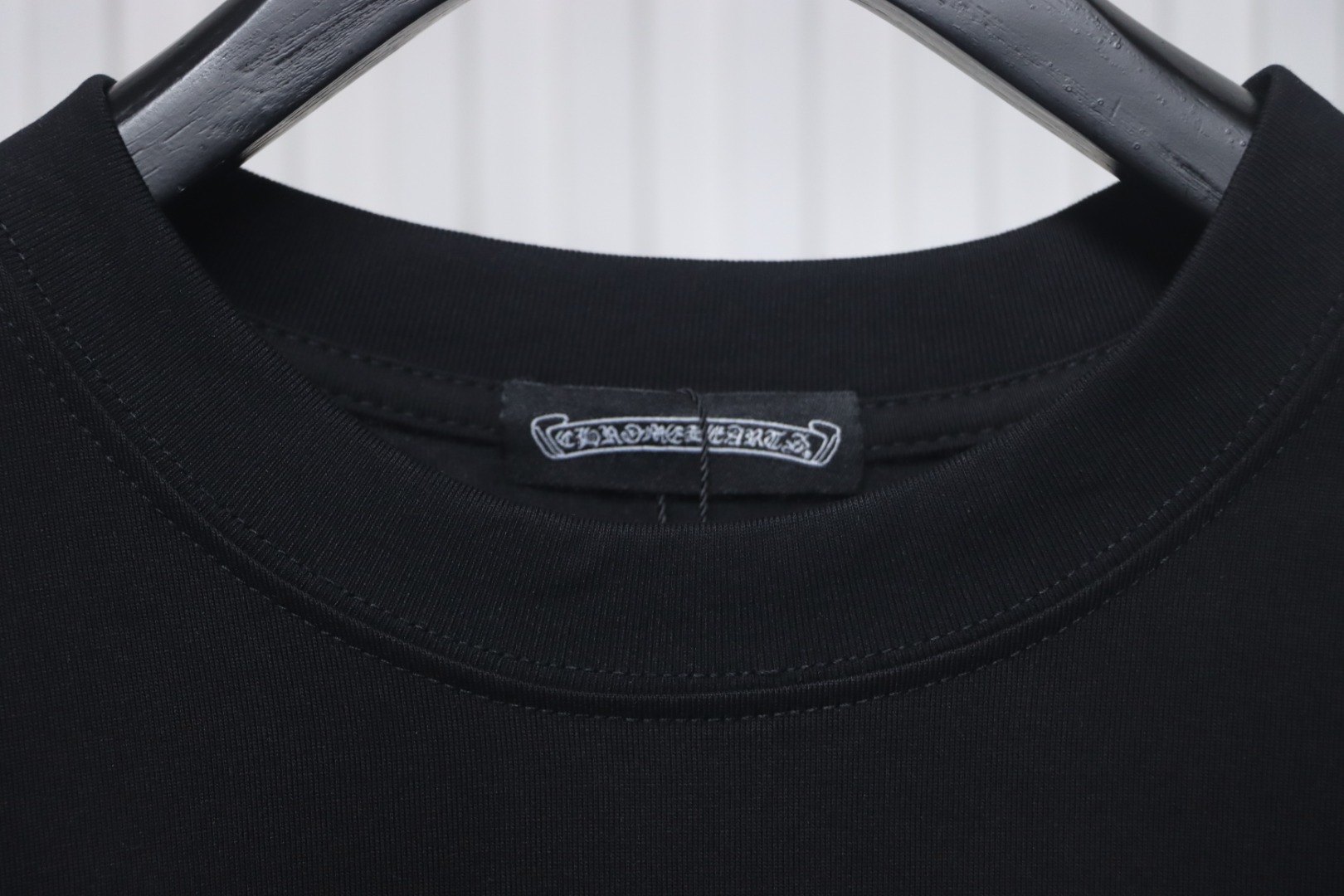 Chrome Hearts Simple Style Letter T-shirt Black