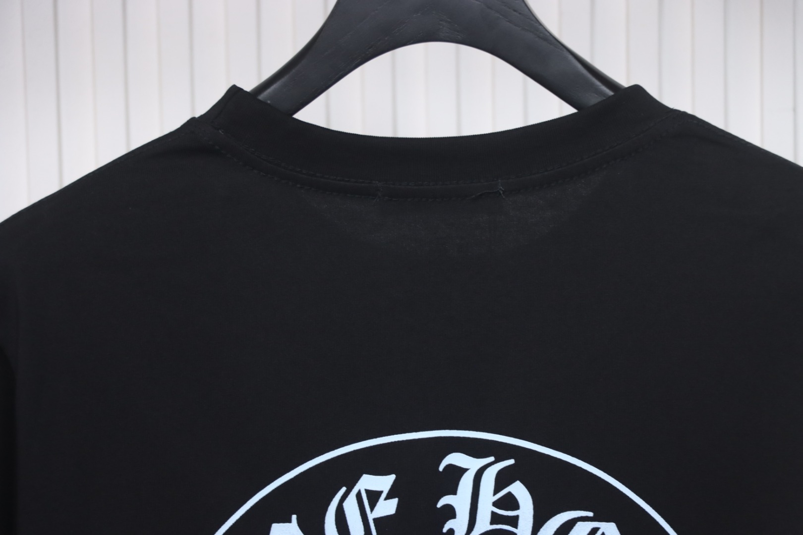 Chrome Hearts White Colorful Sanskrit Sword T-shirt Black