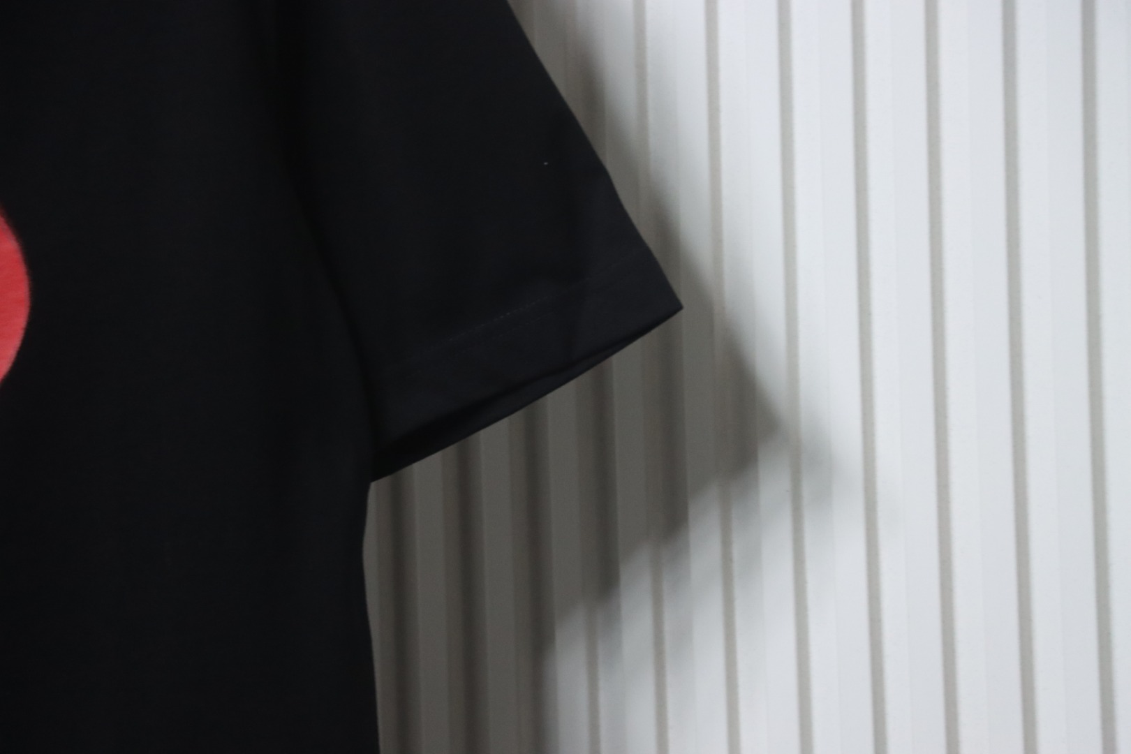 Balenciaga 24ss Valentine's Day Collection Heart Print T-shirt Black