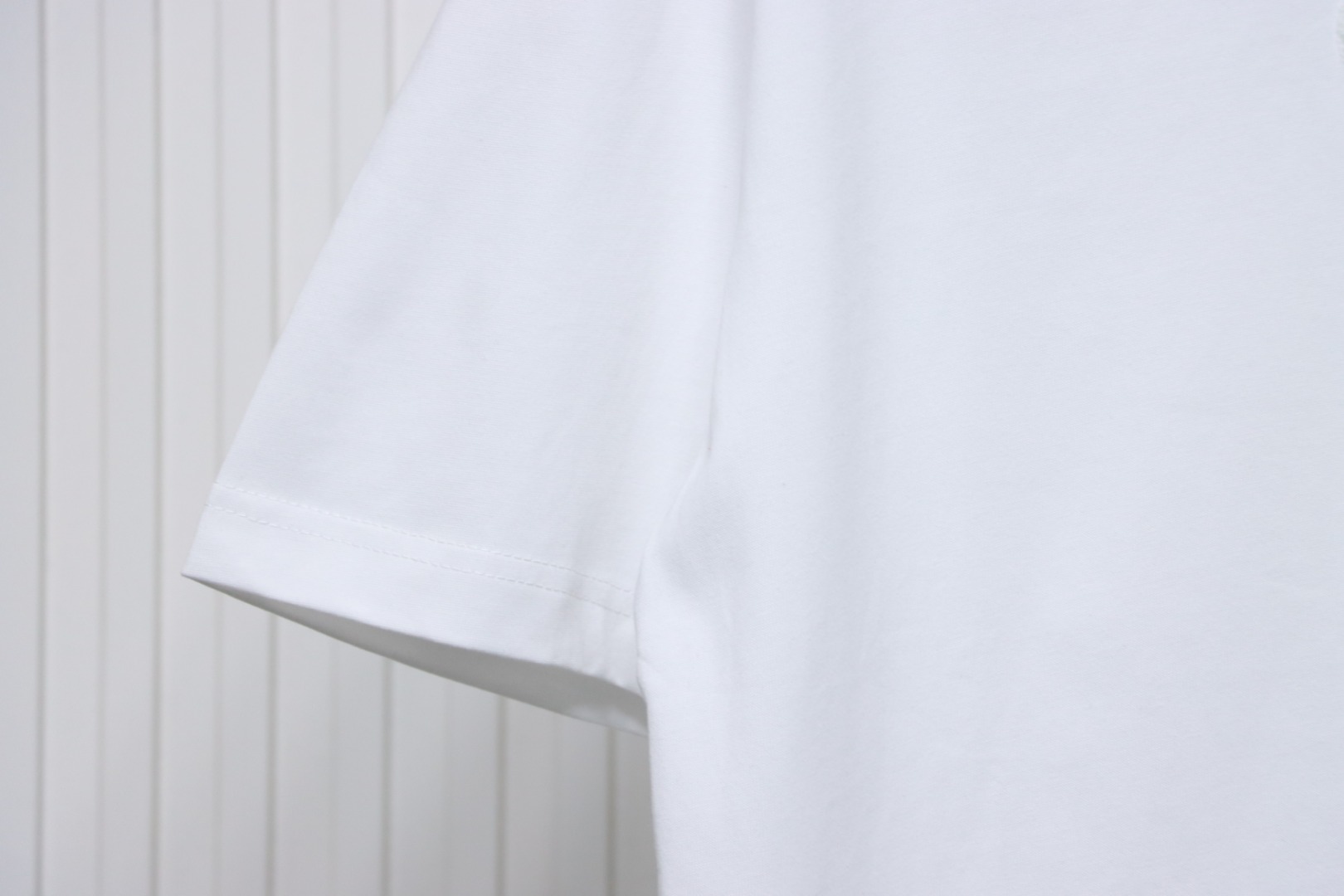 Balenciaga 25ss Double B Embroidered Towel T-shirt White