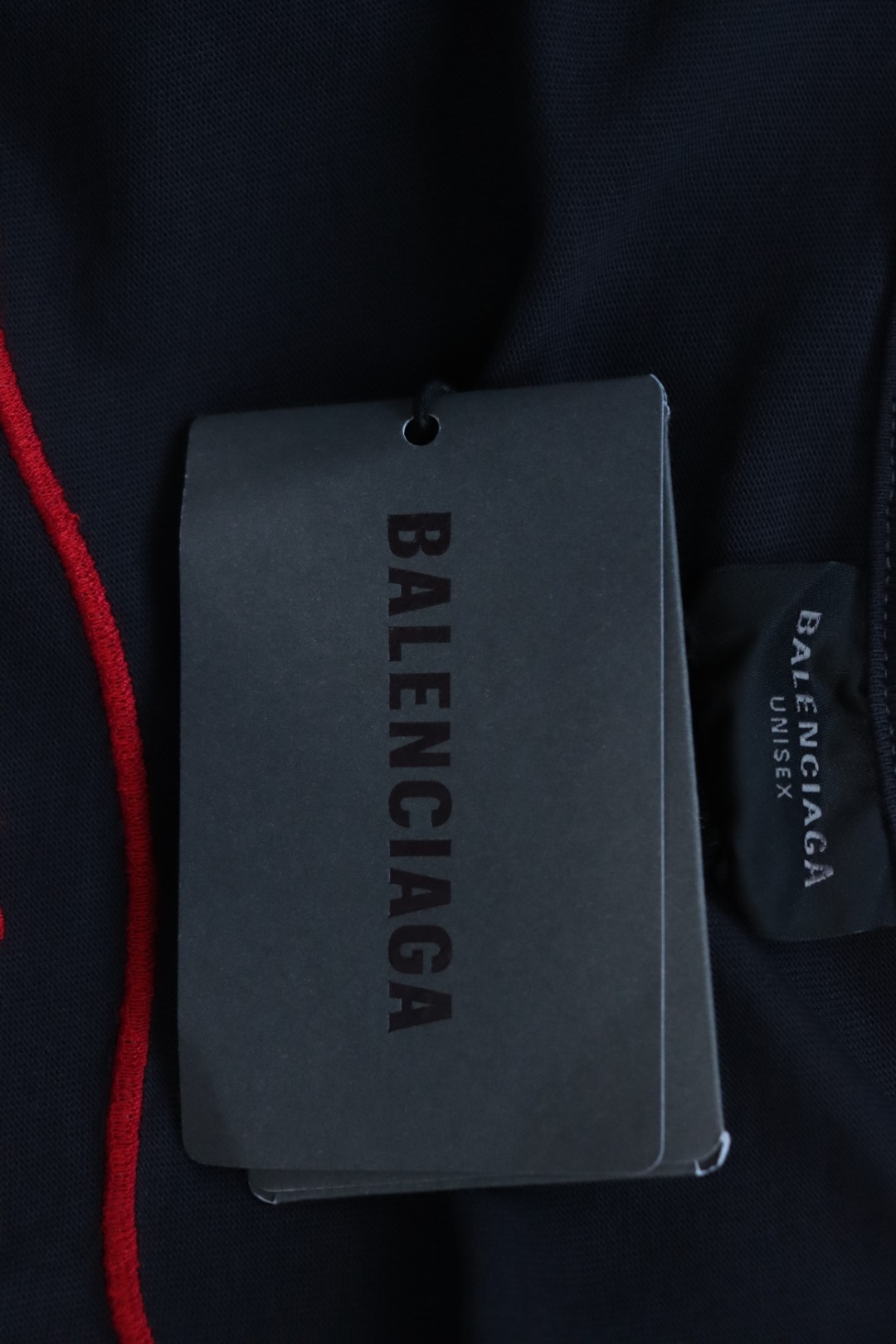 Balenciaga 25ss LION CLUB Embroidered Logo T-shirt Navy