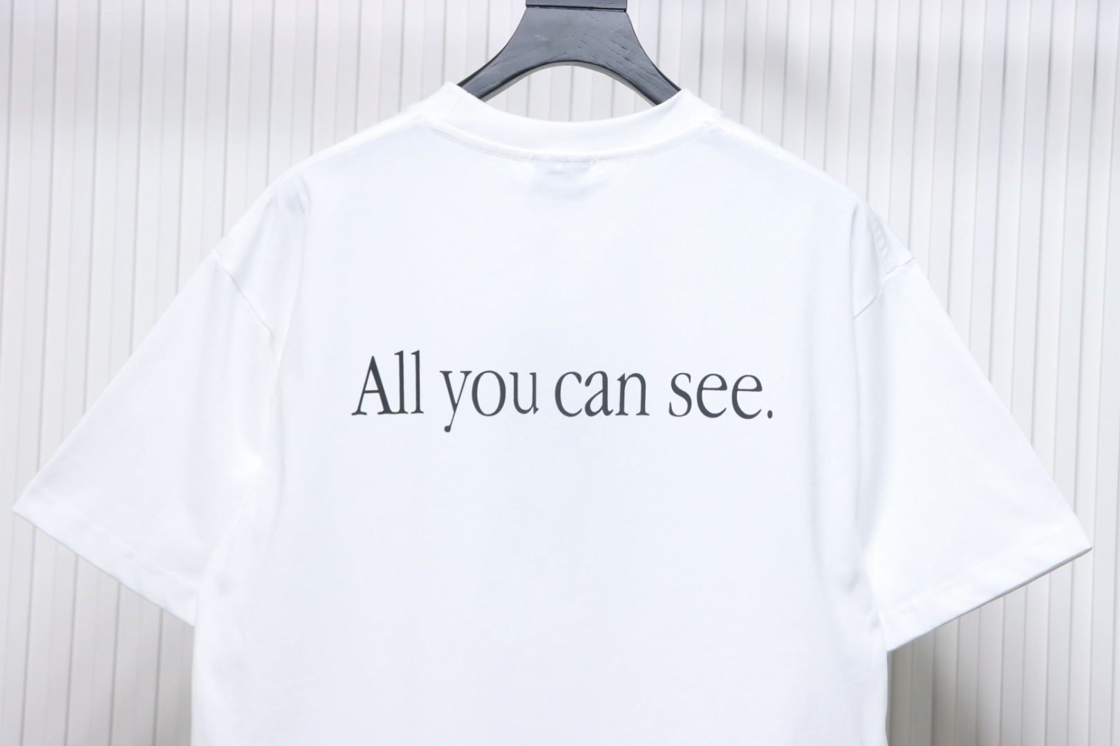 Balenciaga 25ss Printed Sunglasses T-Shirt White