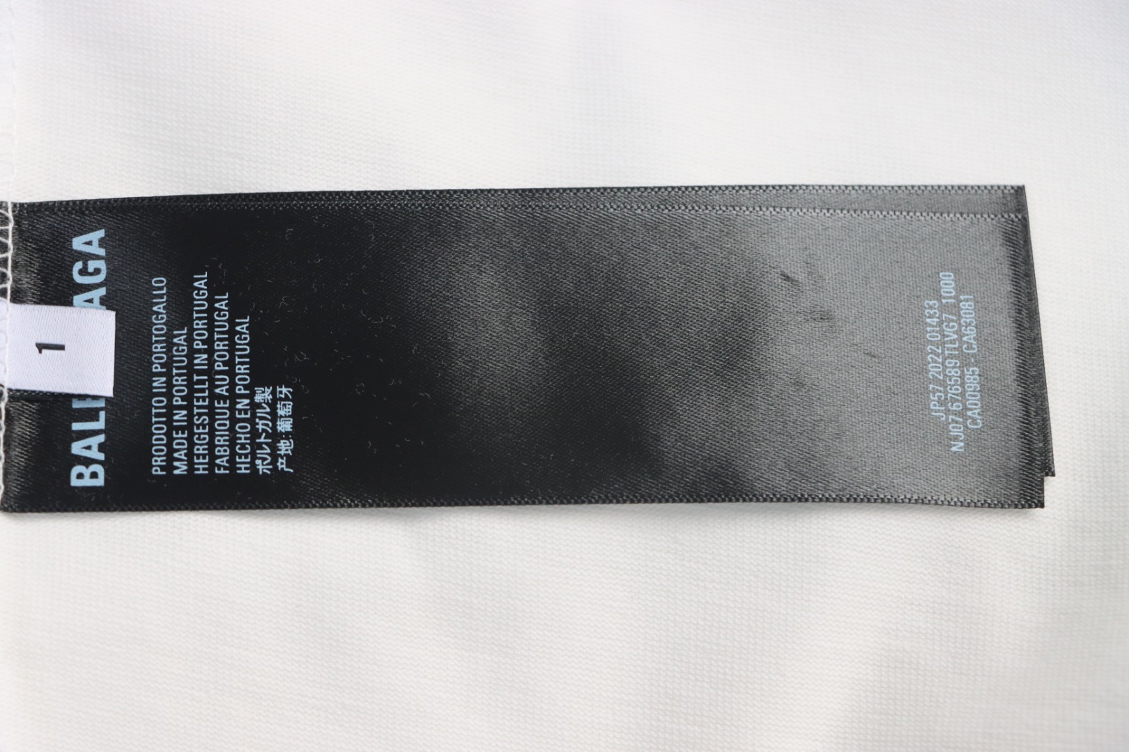 Balenciaga 25ss Printed Sunglasses T-Shirt White