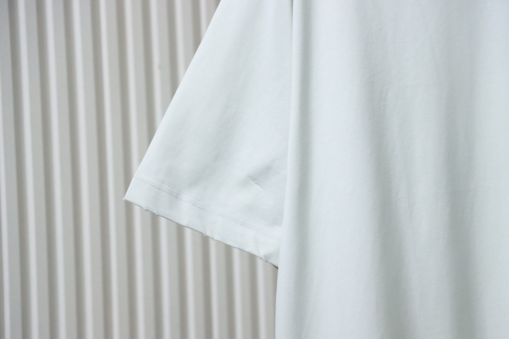 Balenciaga 25ss Red Tape Print T-shirt White