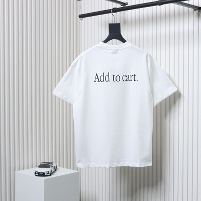 Balenciaga 25ss Shoe Print T-Shirt White 01