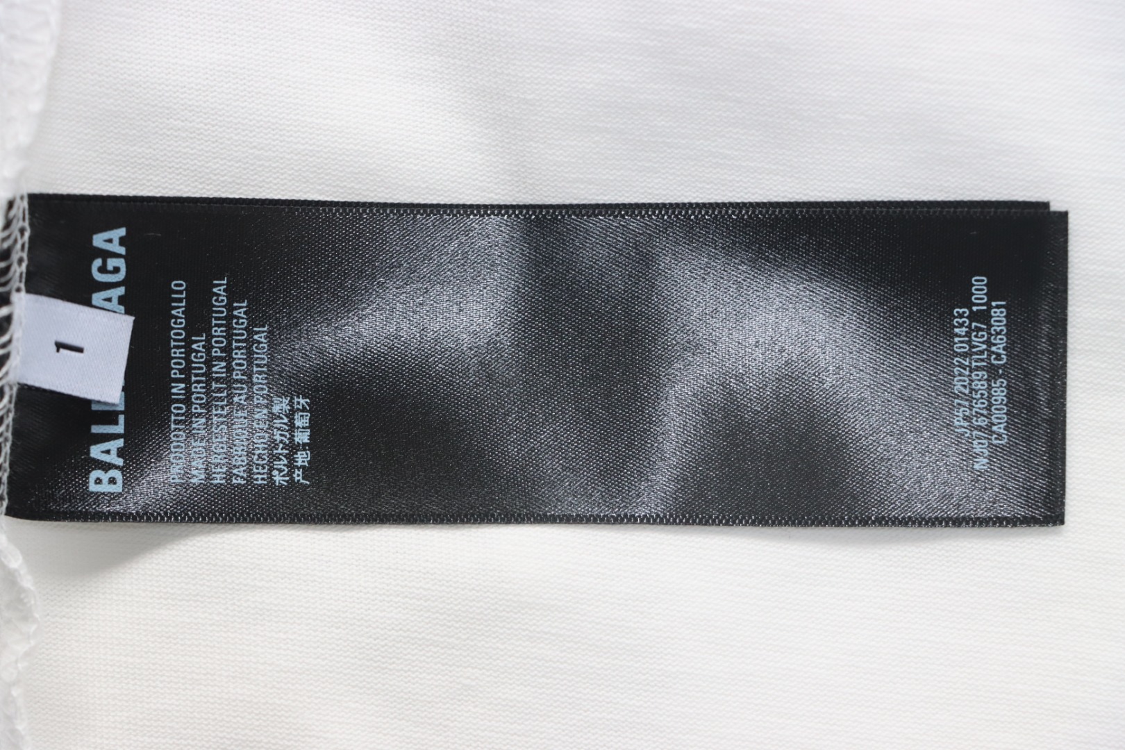 Balenciaga 25ss Shoe Print T-Shirt White