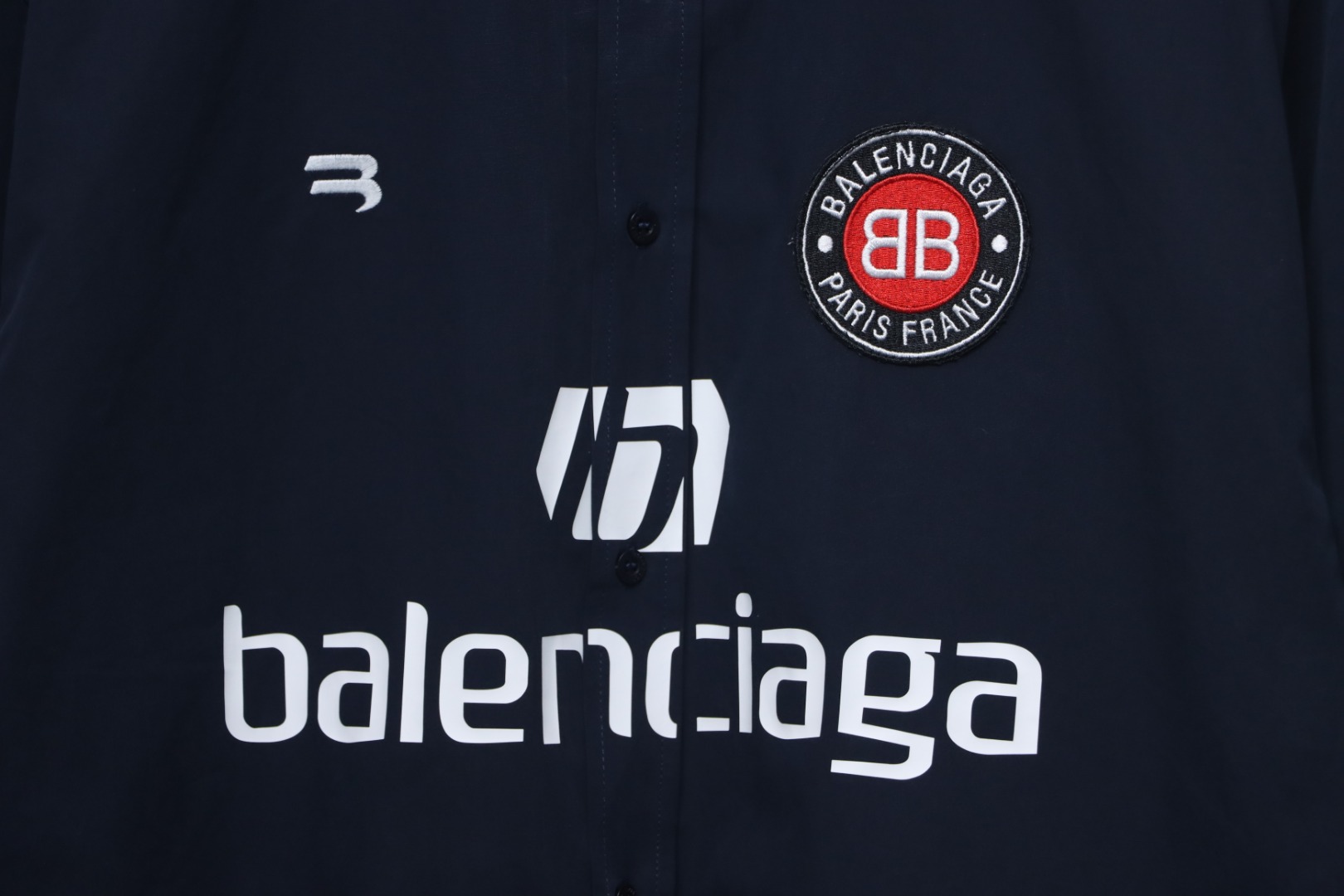 Balenciaga Blcg Football Number 7 Short-sleeved Shirt