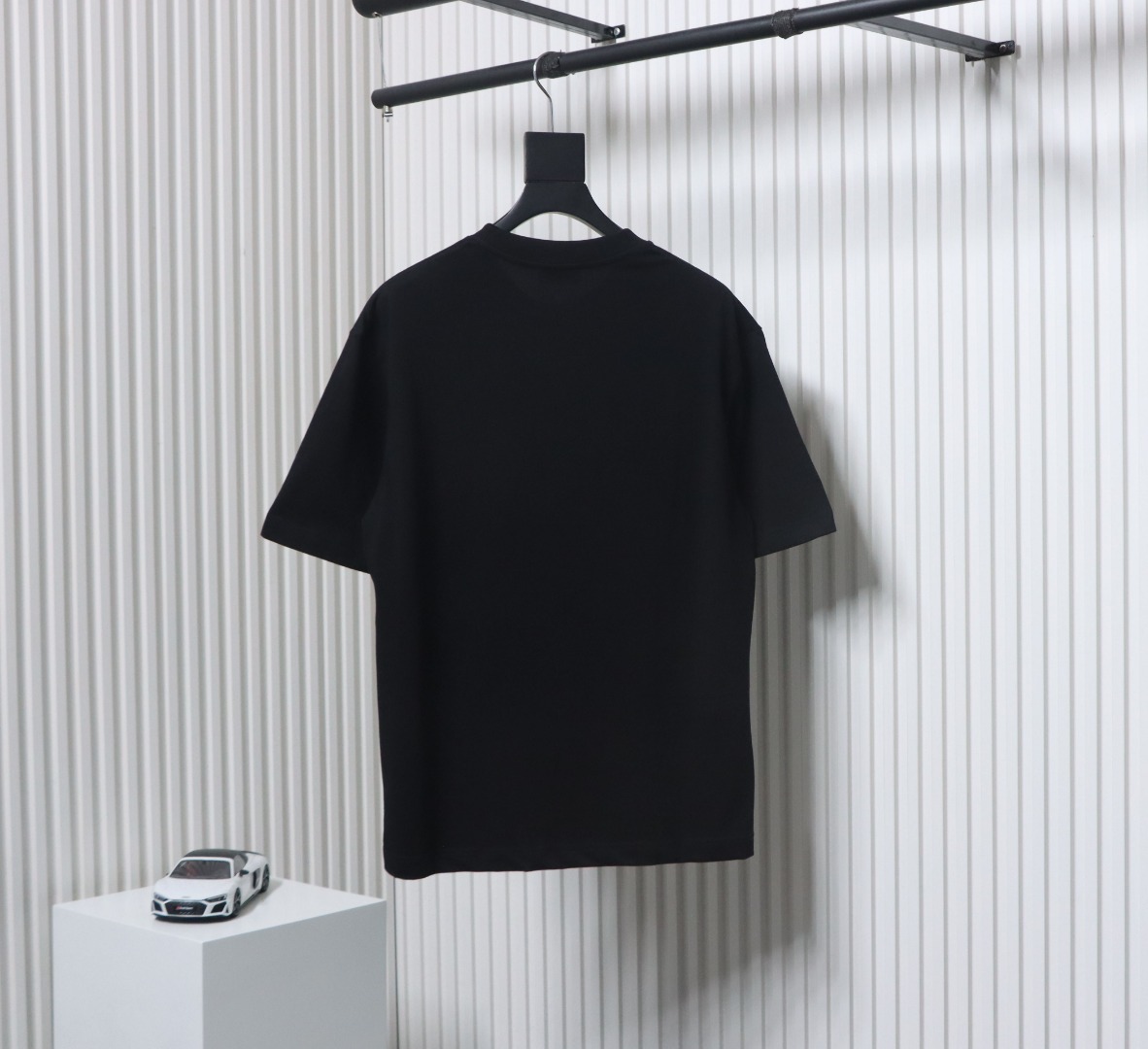 Balenciaga BLCG Night Scene Print T-shirt Black