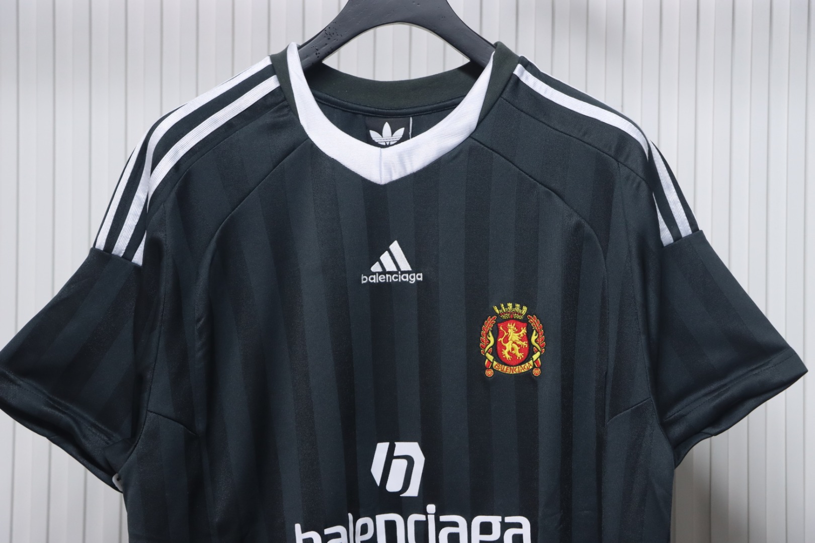 Balenciaga Co-branded AD Manchester United jersey T-shirt Black
