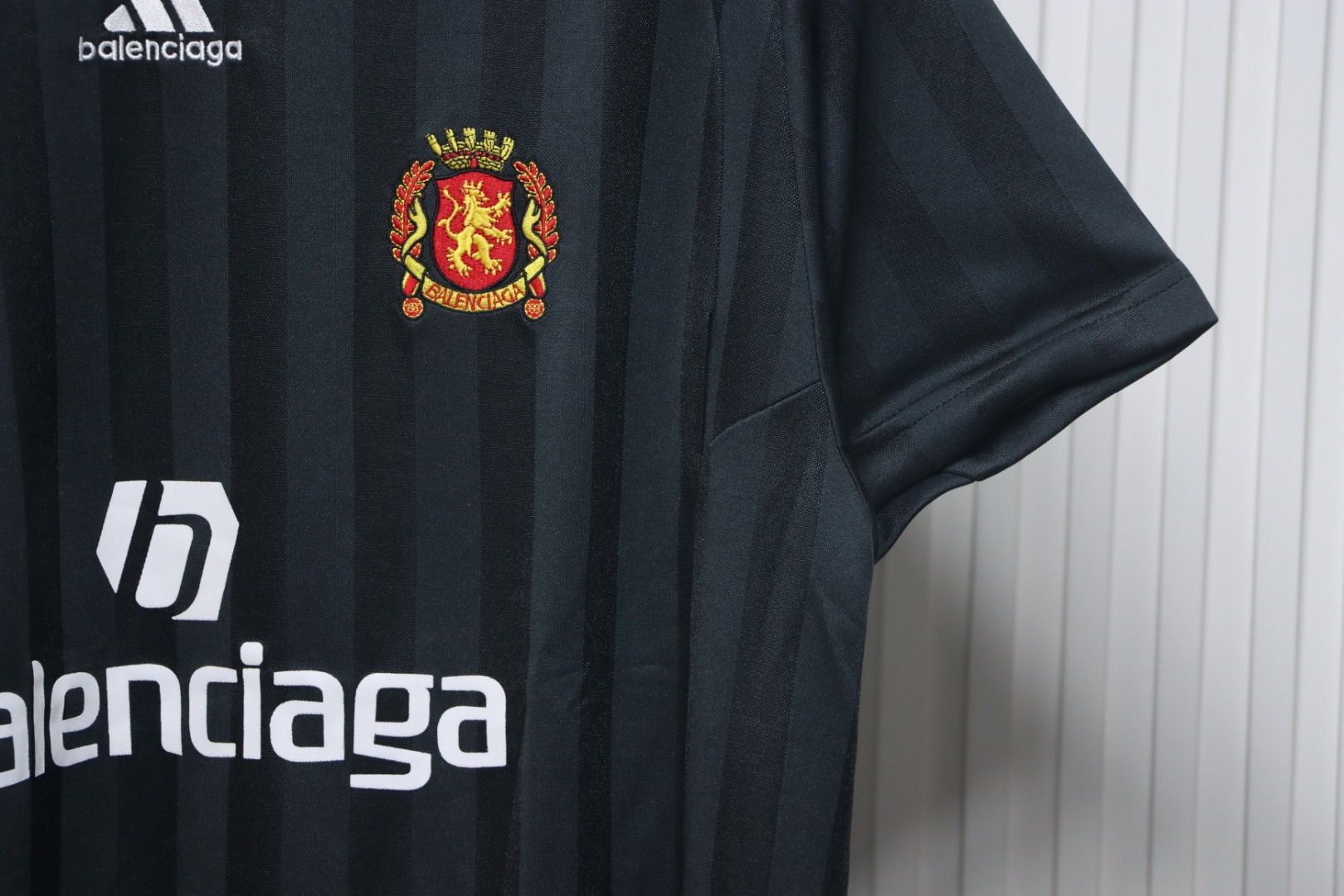 Balenciaga Co-branded AD Manchester United jersey T-shirt Black