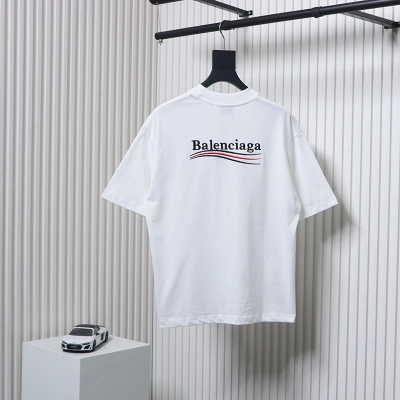 Balenciaga Coke Lettering Embroidered T-shirt White 02