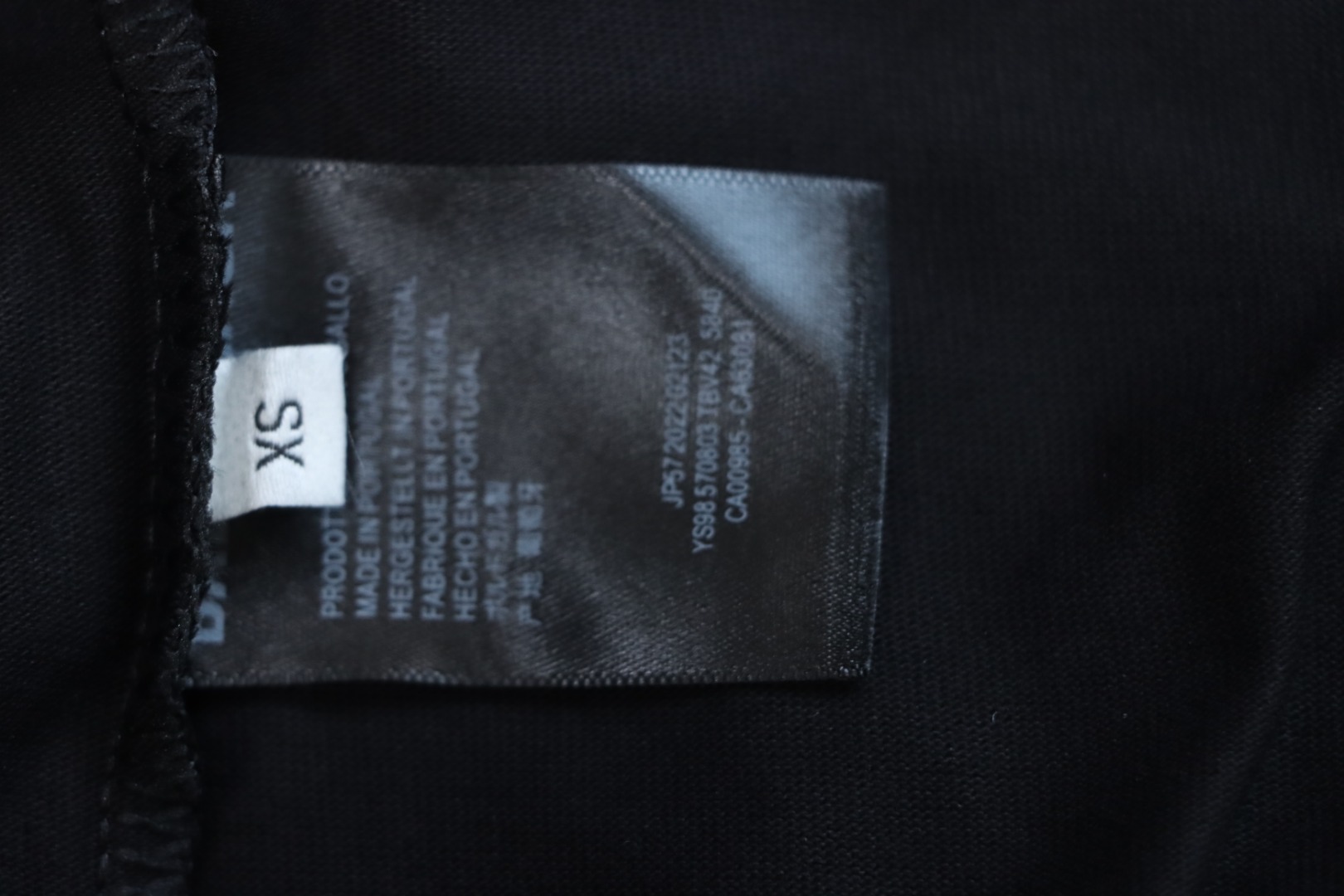 Balenciaga Distressed T-Shirt Black