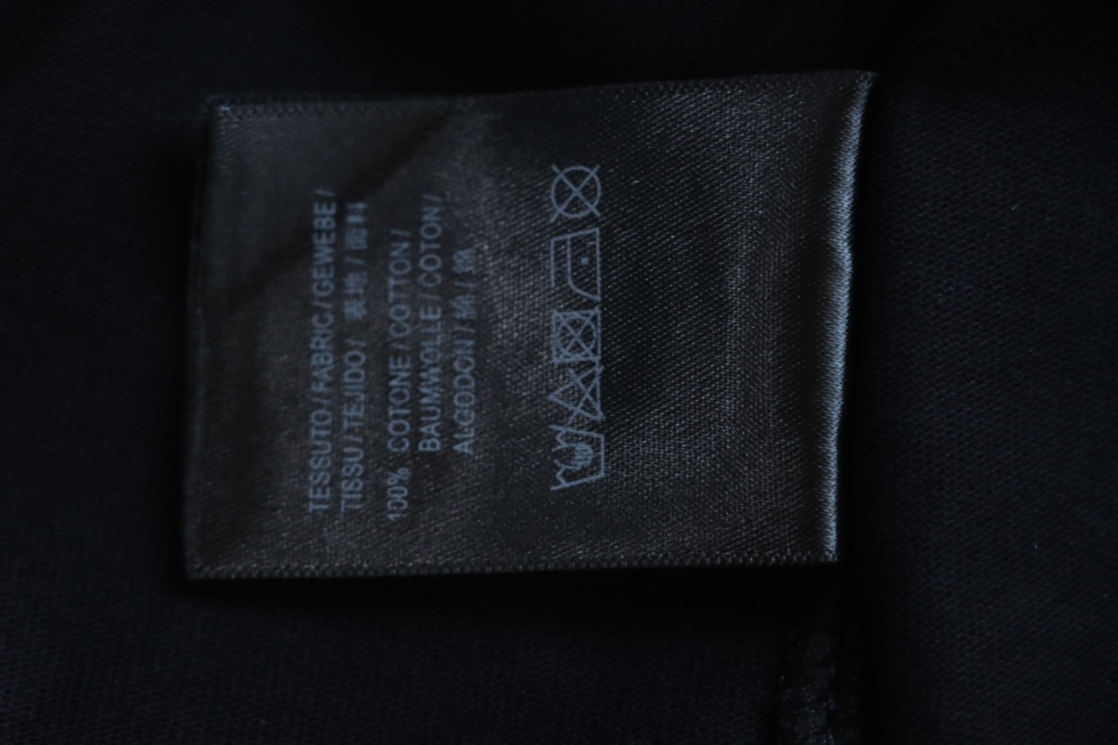 Balenciaga Distressed T-Shirt Black