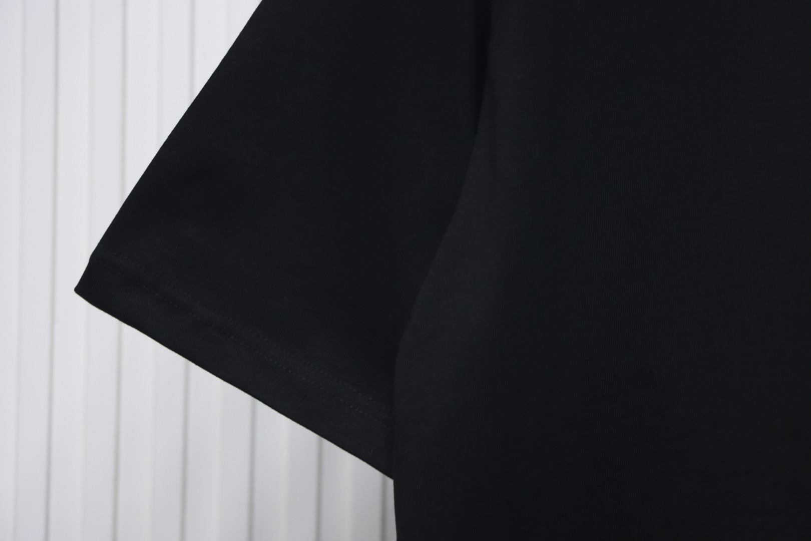 Balenciaga eBay Brushed Embroidery T-shirt Black