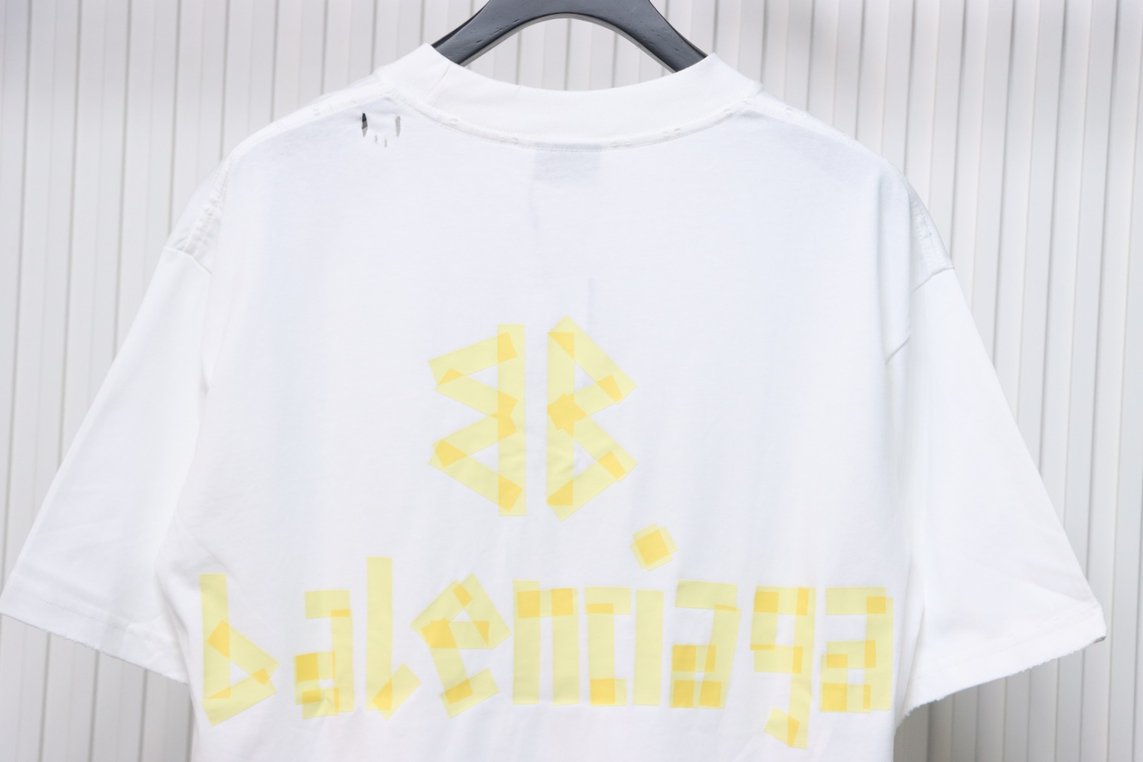 Balenciaga Masking Tape T-Shirt White