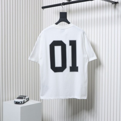 Balenciaga's New Embroidered Size 01 Basketball T-Shirt White 02