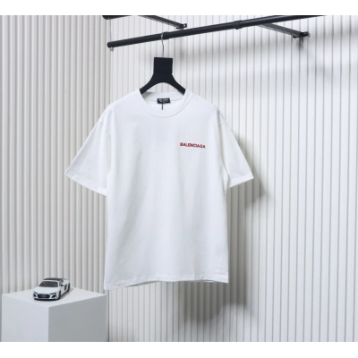 Balenciaga Tatami Embroidered T-shirt White 01