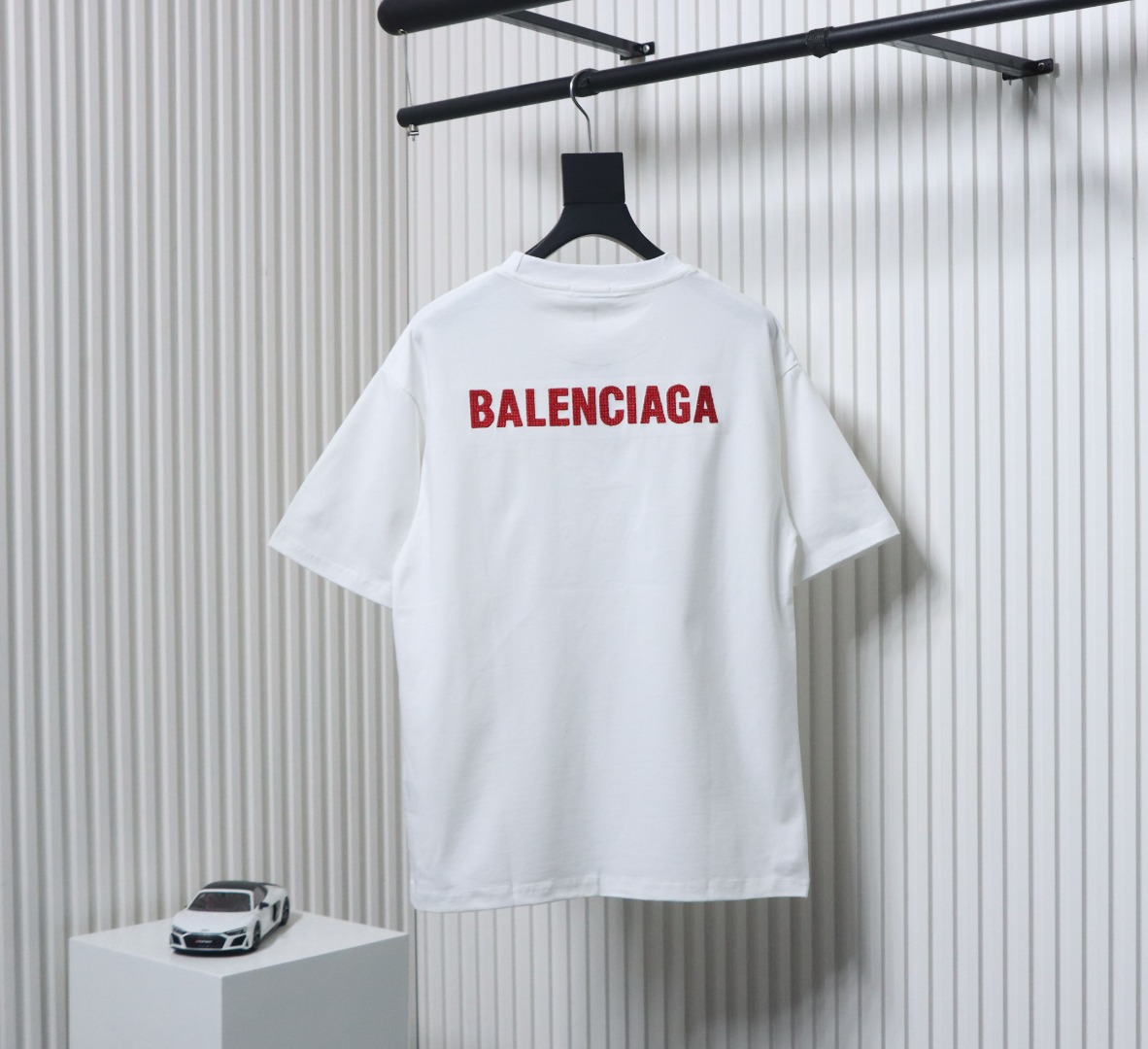 Balenciaga Tatami Embroidered T-shirt White
