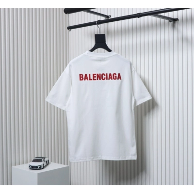 Balenciaga Tatami Embroidered T-shirt White 02