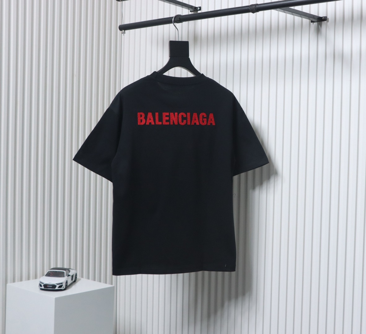 Balenciaga Tatami Embroidered T-shirt Black