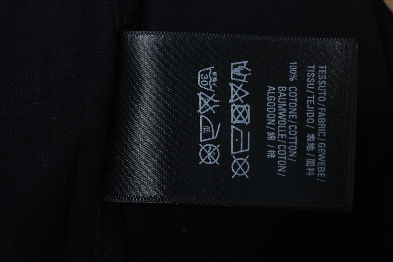 Balenciaga Tatami Embroidered T-shirt Black