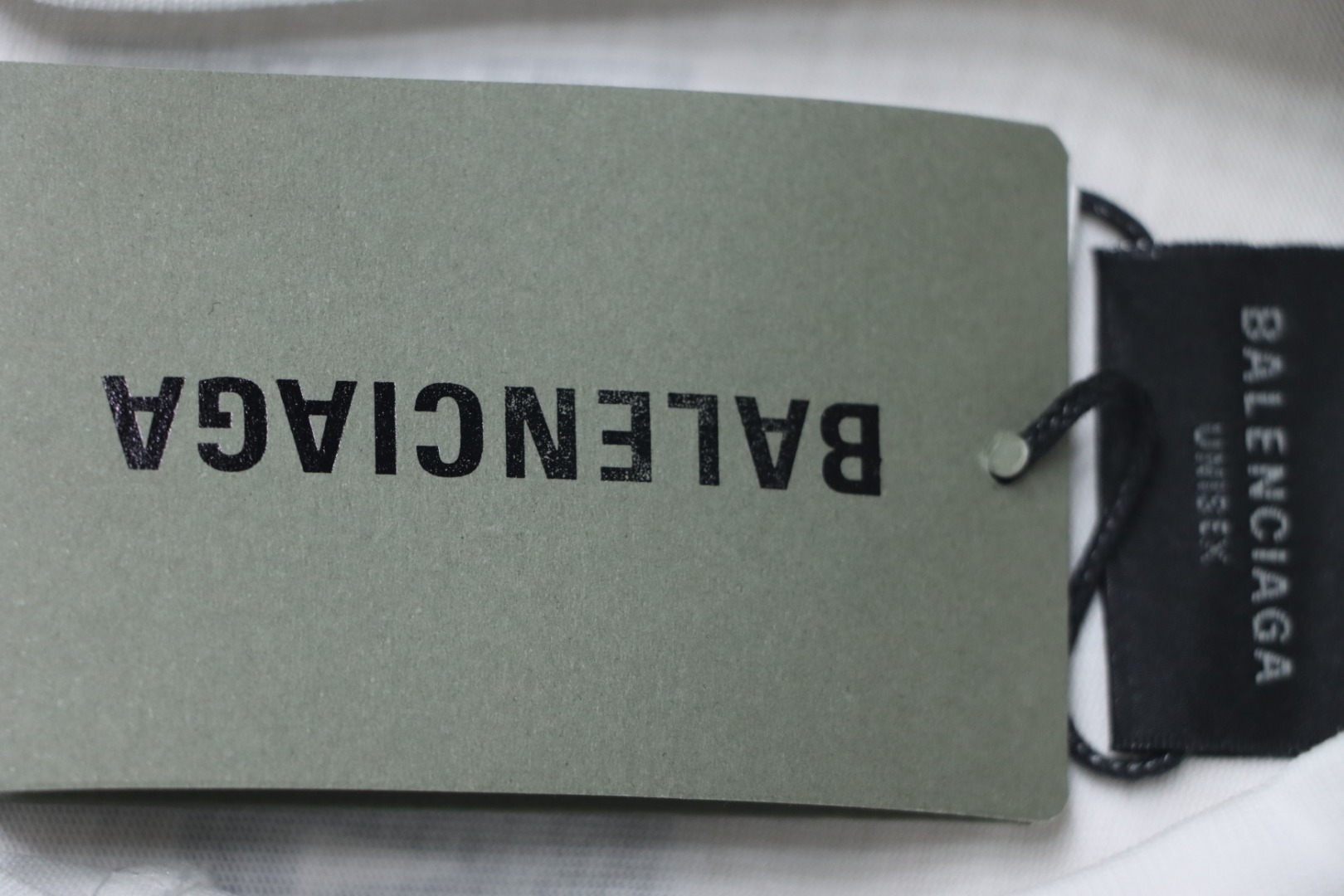 Balenciaga Co-branded Manchester United Football Embroidery T-shirt White