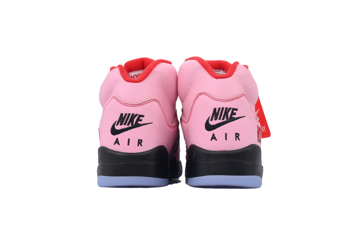 Top Version Air Jordan 5 Retro x Awake NY Arctic Pink DV4982-600