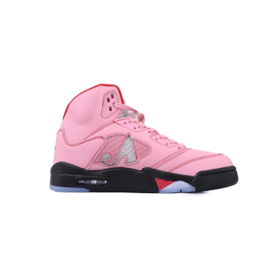 Top Version Air Jordan 5 Retro x Awake NY Arctic Pink DV4982-600 02