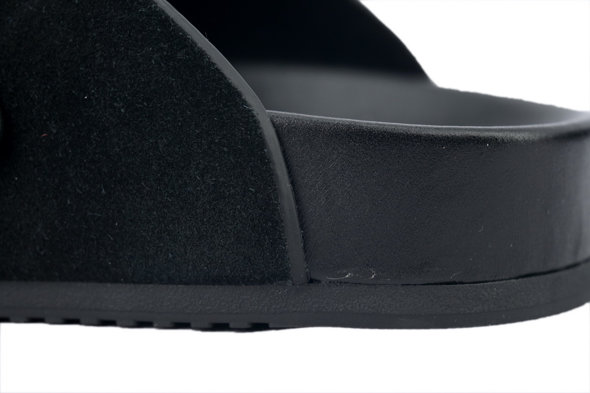 Balenciaga Sunday Suede Mules Black