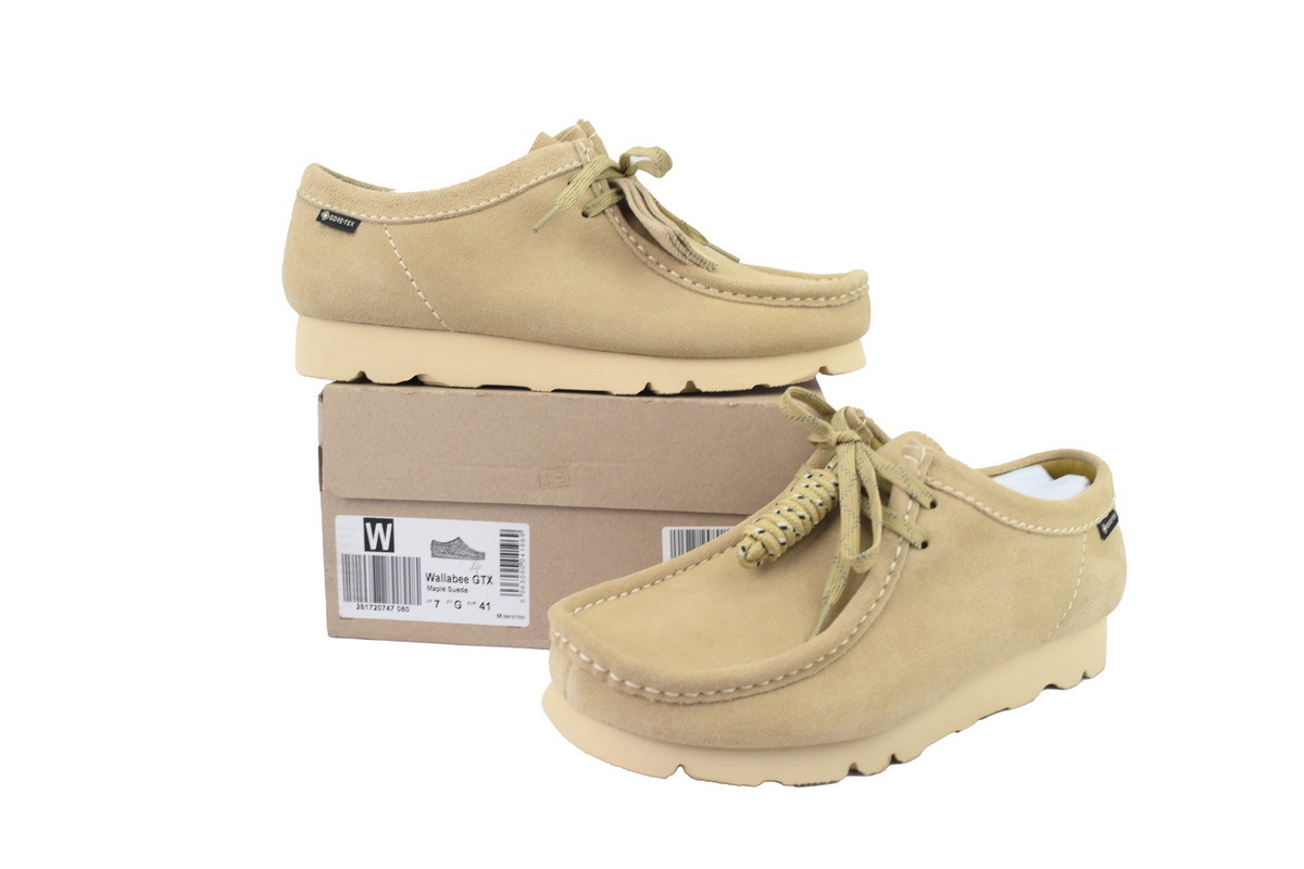 Clarks Originals Wallabee GTX Maple Suede