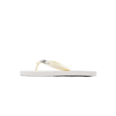 Gucci Flip Flops All White 01