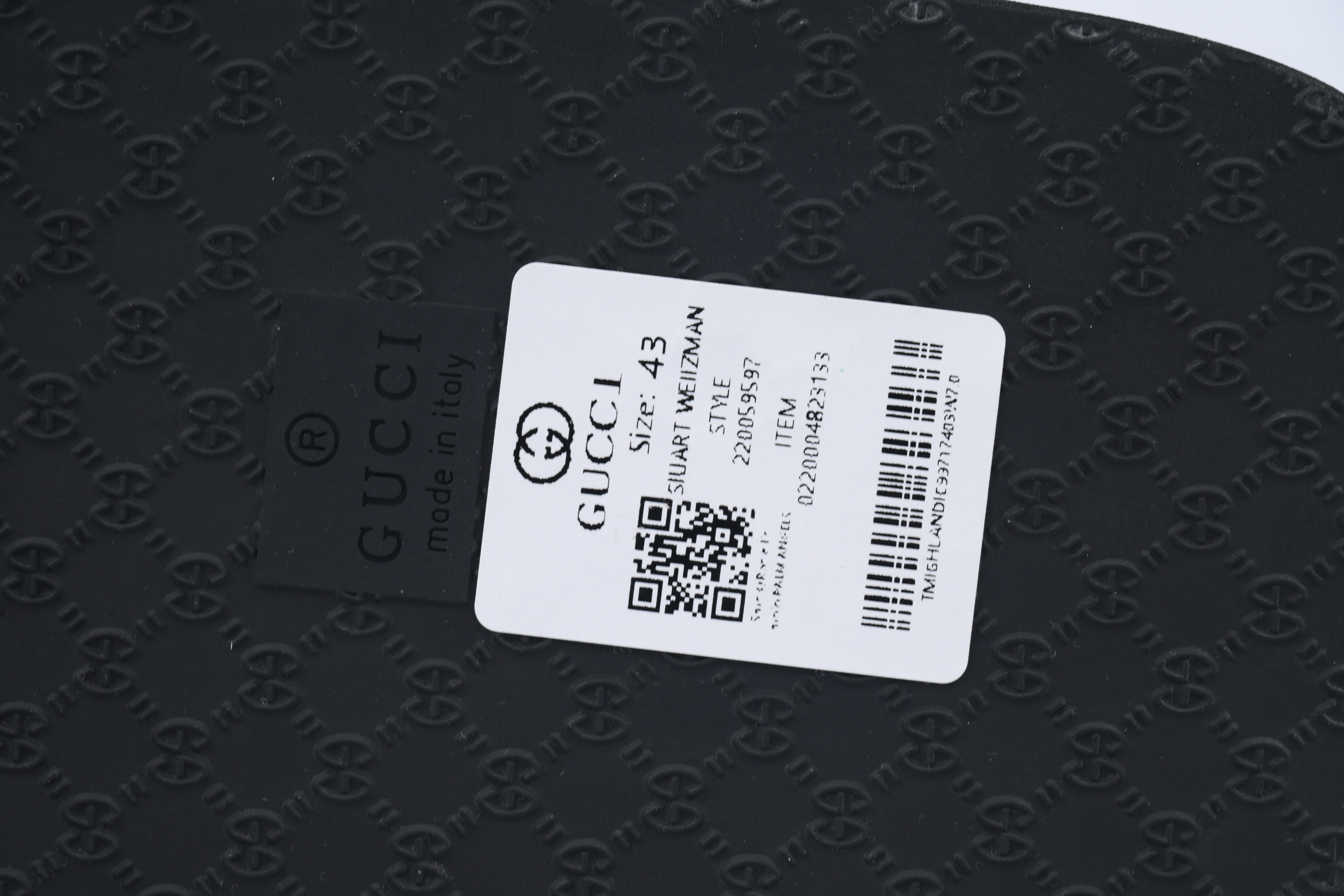 Gucci Flip Flops Black