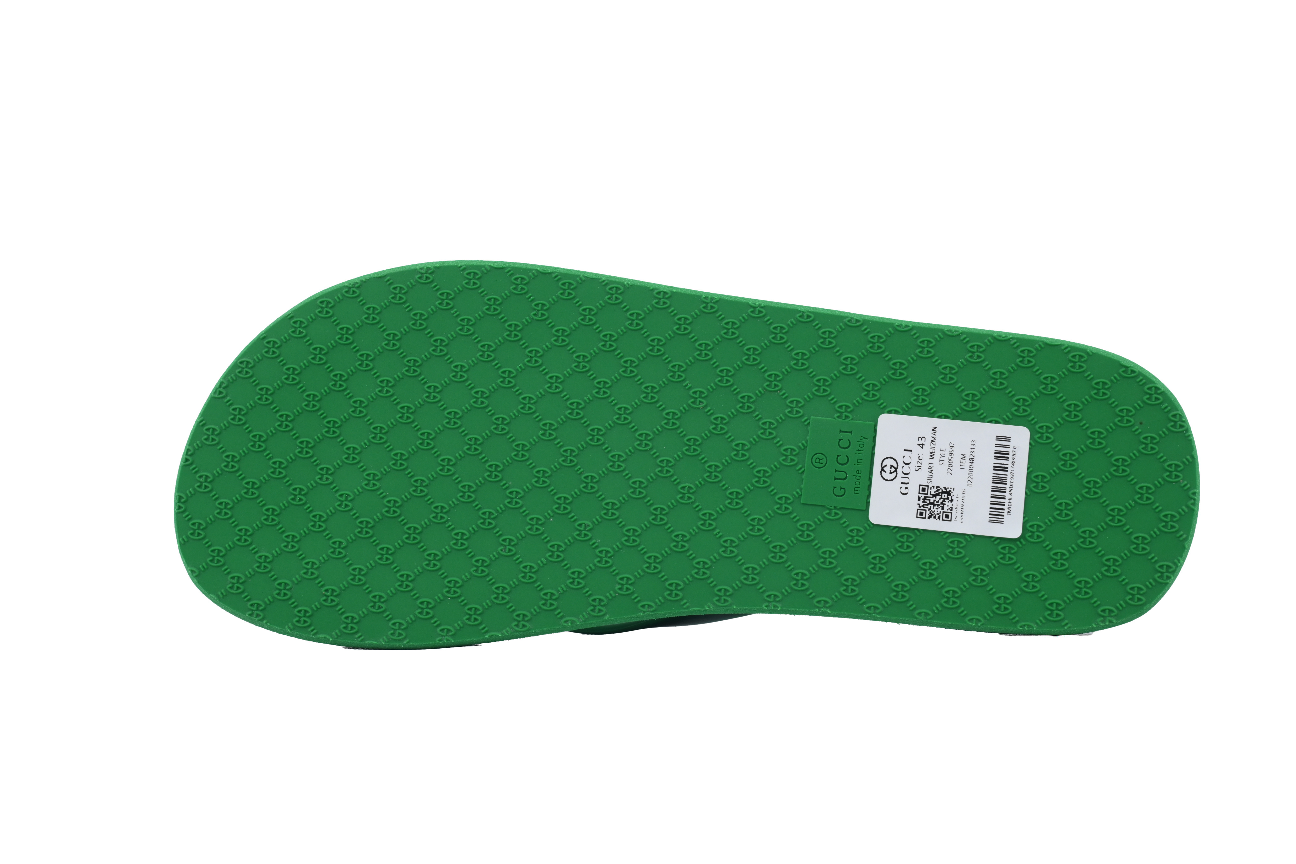 Gucci Flip Flops Green