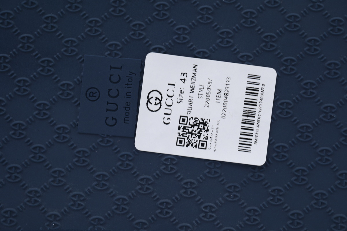 Gucci Slippers Double Black And Red