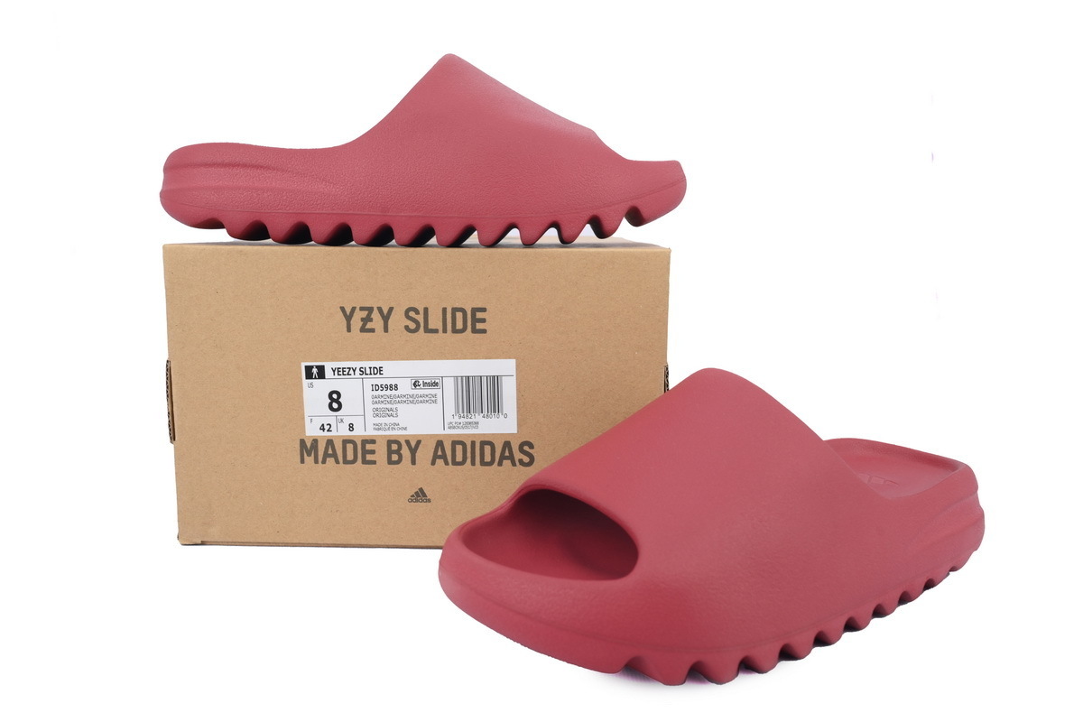 Adidas Yeezy Slide Carmine Red ID5988