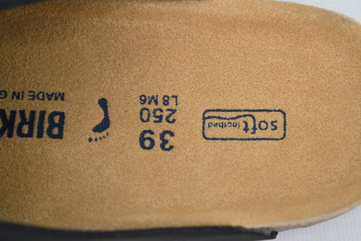 Birkenstock Boston Soft Footbed Black Oil Surface