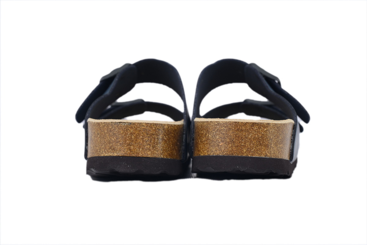 Birkenstock Boston Soft Footbed Blue Leather Surface